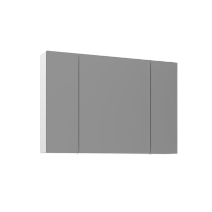 Ντουλάπι Καθρέφτης Μπάνιου 97x66x16 εκ. Matte White | 785PNC1289