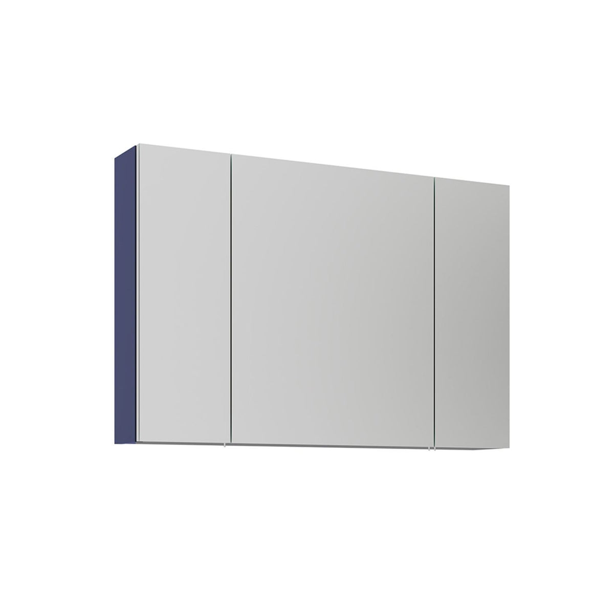 Ντουλάπι Καθρέφτης Μπάνιου 97x66x16 εκ. Matte Navy Blue | 785PNC1292