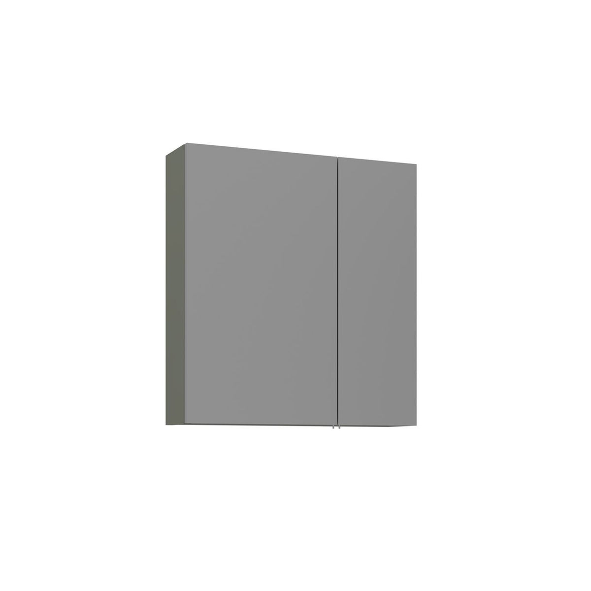 Ντουλάπι Καθρέφτης Μπάνιου 60x66x16 εκ. Matte Green | 785PNC1301