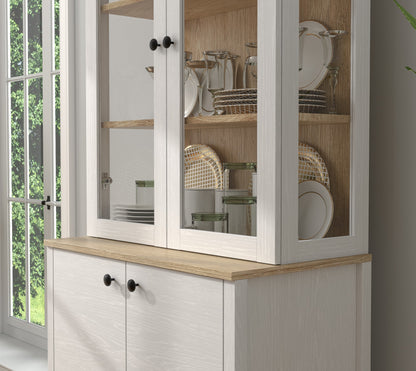 Βιβλιοθήκη 83 × 47 × 194 εκ. Wooden Λευκό GR787CDL1510