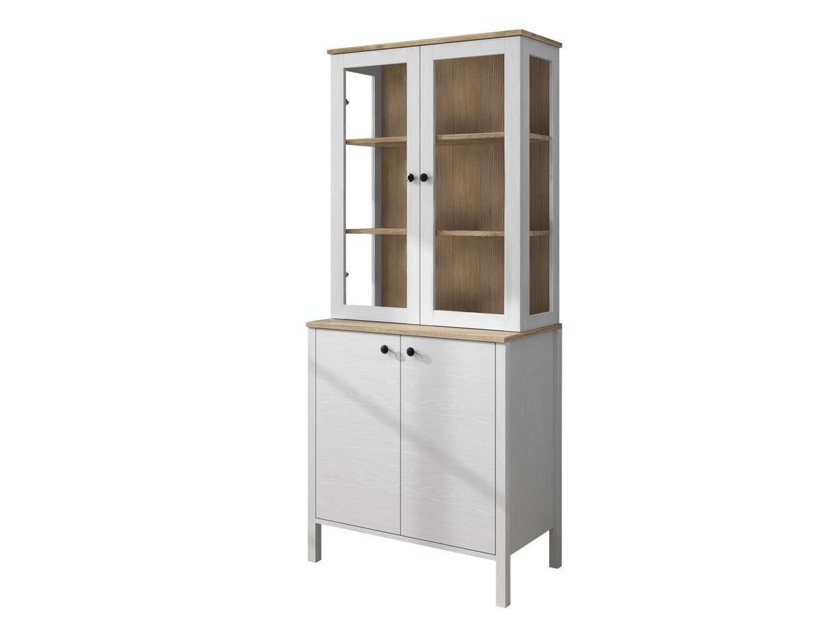 Βιβλιοθήκη 83 × 47 × 194 εκ. Wooden Λευκό GR787CDL1510