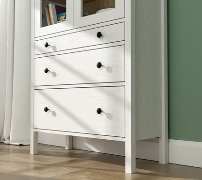 Βιβλιοθήκη 83 × 35 × 194 εκ. Wooden Λευκό GR787CDL1512
