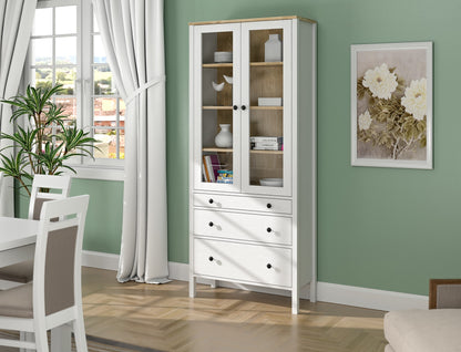 Βιβλιοθήκη 83 × 35 × 194 εκ. Wooden Λευκό GR787CDL1512