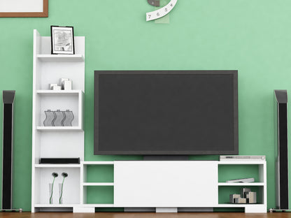 Έπιπλο Τηλεόρασης TV Βάση Σύνθεση Λευκό | 788DEC3059