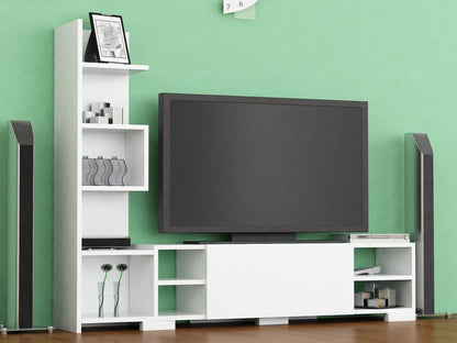 Έπιπλο Τηλεόρασης TV Βάση Σύνθεση Λευκό | 788DEC3059