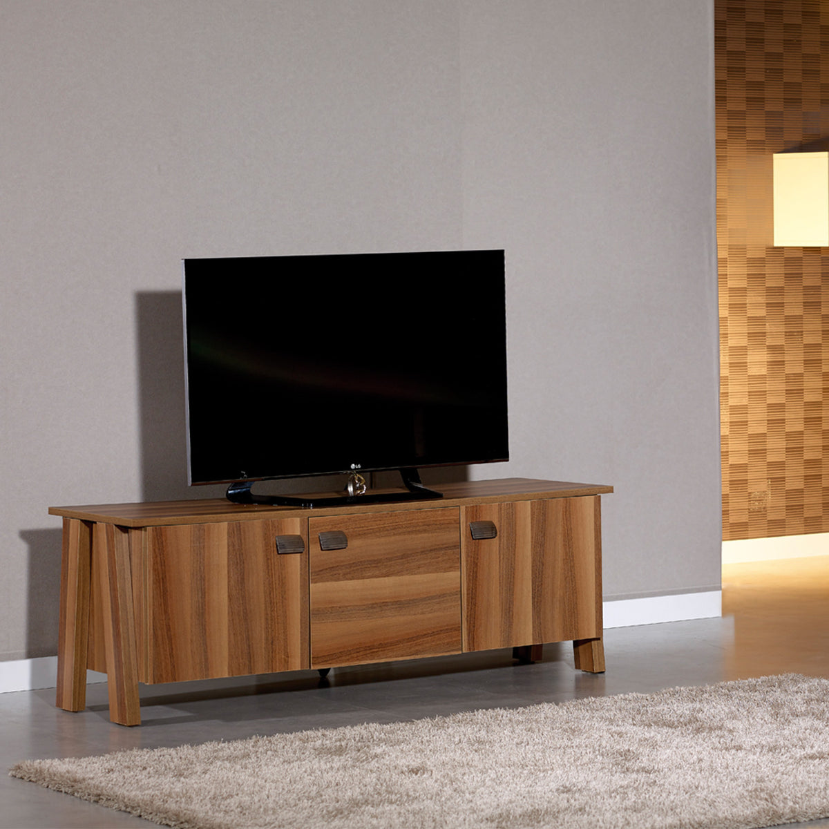 Έπιπλο Τηλεόρασης TV Βάση Σύνθεση Καφέ | 801CMY3009