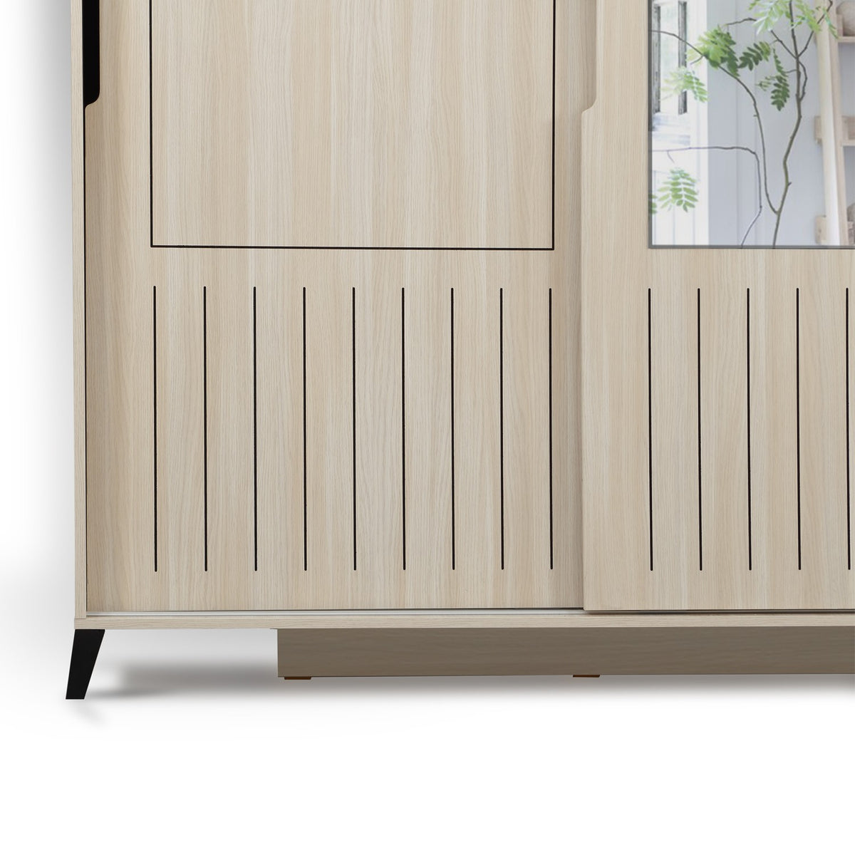 Ντουλάπα 120x216x60 εκ Δρυς 801CMY3433