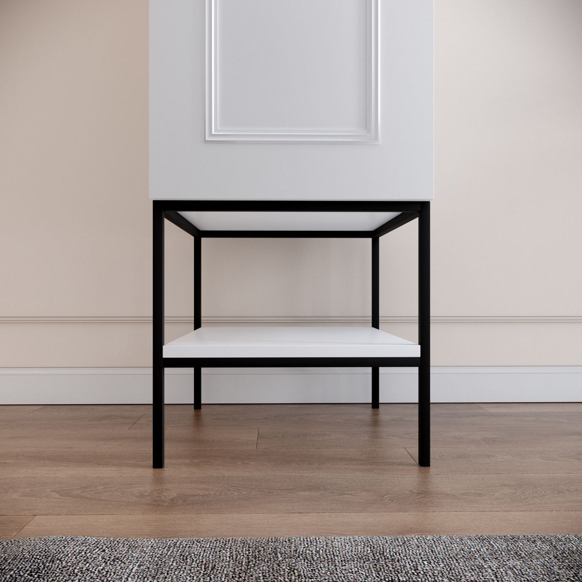 Ντουλάπα 42x200x50 εκ Λευκό 801CMY3434