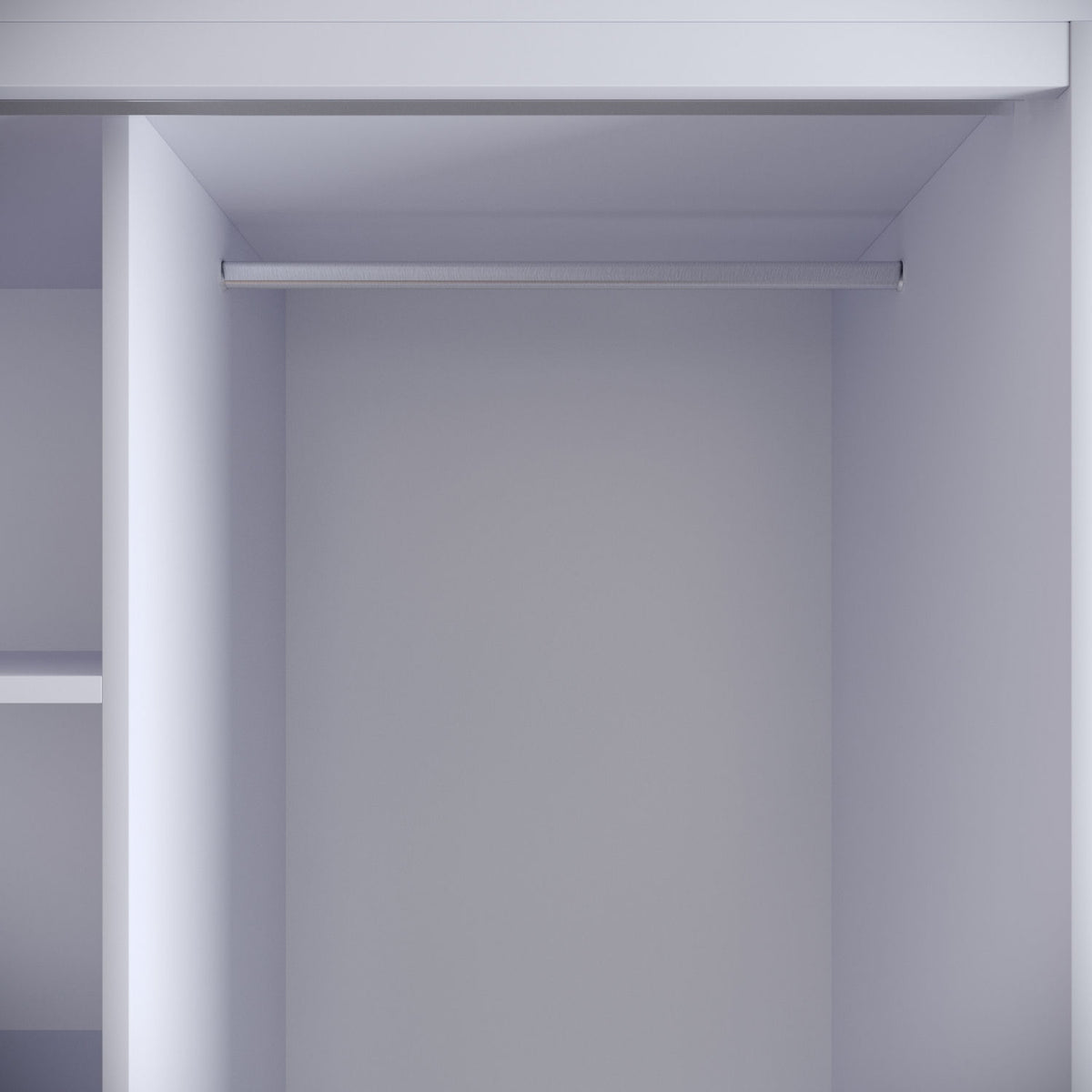 Ντουλάπα 190x200x57 εκ Λευκό 801CMY3442