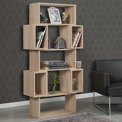 Βιβλιοθήκη 84 × 30 × 160 εκ. Light Δρυς GR801CMY3601