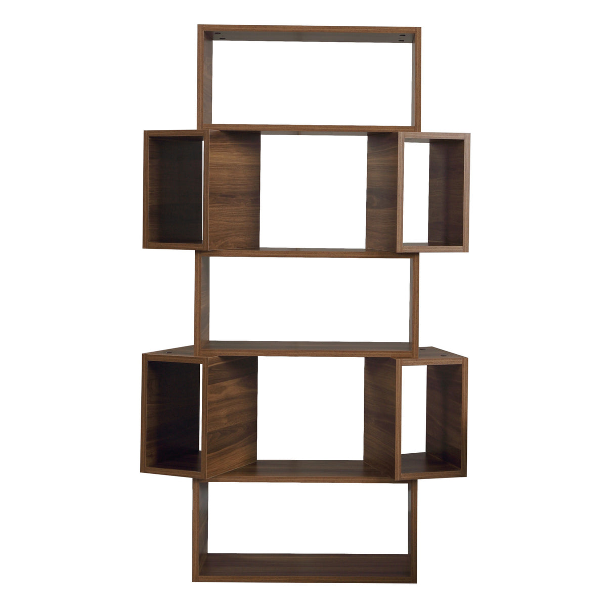 Βιβλιοθήκη 84 × 30 × 160 εκ. Καρυδί GR801CMY3602