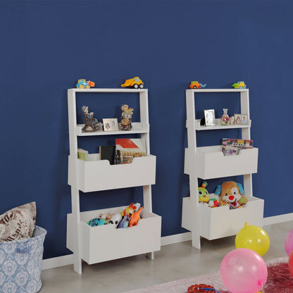 Βιβλιοθήκη 59 × 35 × 120 εκ. Λευκό GR801CMY3610