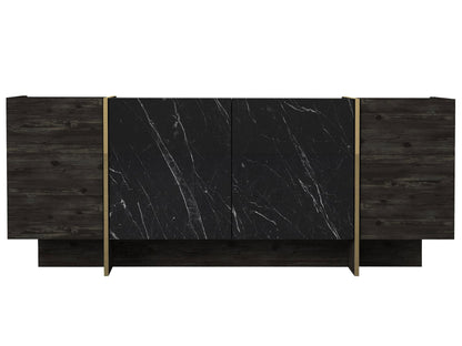 Μπουφές Μαύρο
Χρυσό 180x46,6x75,5cm | 804TRH3522