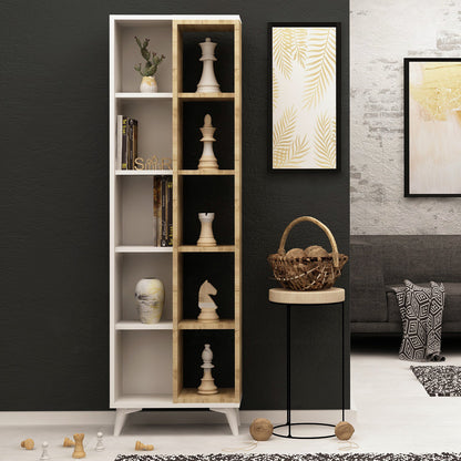 Βιβλιοθήκη 50 × 25 × 162 εκ. Λευκό GR811MDD3603