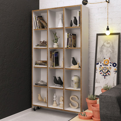 Βιβλιοθήκη 90 × 25 × 165,5 εκ. Δρυς GR811MDD3604