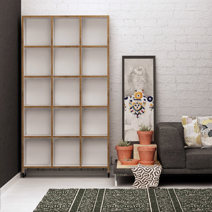 Βιβλιοθήκη 90 × 25 × 165,5 εκ. Δρυς GR811MDD3604