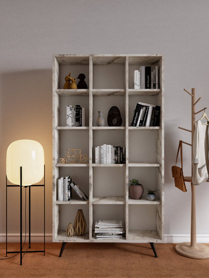 Βιβλιοθήκη 100 × 25 × 184 εκ. Δρυς GR811MDD3611