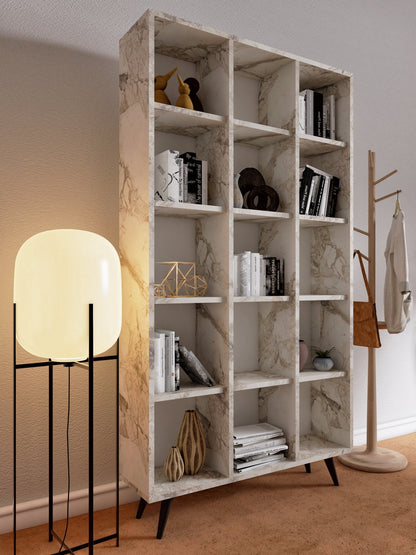 Βιβλιοθήκη 100 × 25 × 184 εκ. Δρυς GR811MDD3611