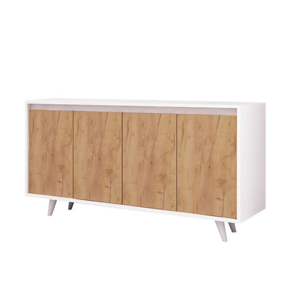 Μπουφές Δρυς
Λευκό 140x40x86cm | 811MDD3912