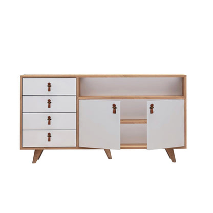 Μπουφές Δρυς
Λευκό 140x40x86cm | 811MDD3914
