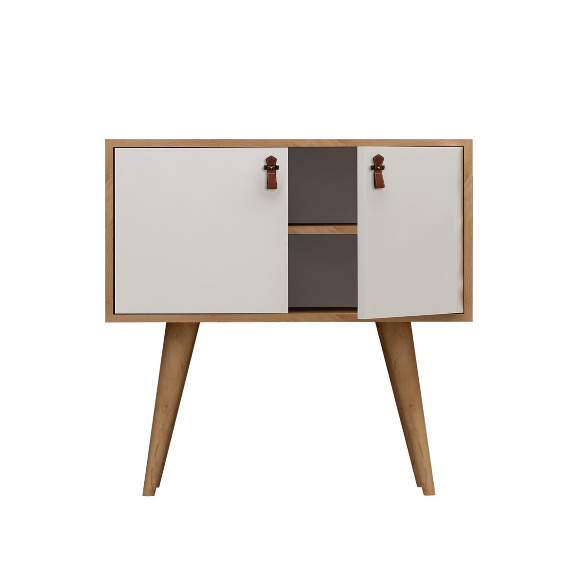 Μπουφές Δρυς
Λευκό 80x40x80cm | 811MDD3915