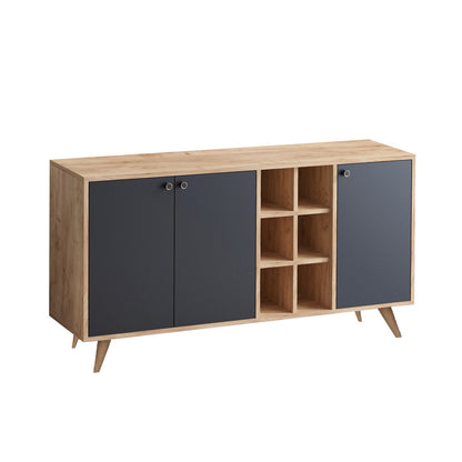 Μπουφές Δρυς
Μαύρο 140x89x40cm | 811MDD4117