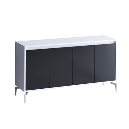 Μπουφές Μαύρο
Λευκό 140x40x94cm | 811MDD4118