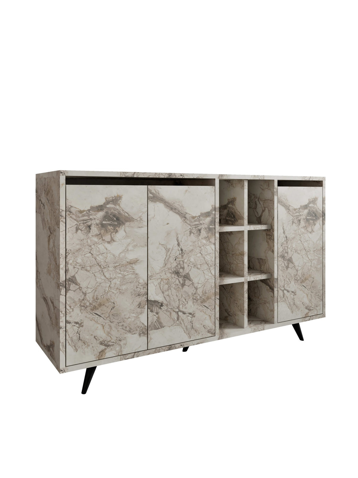 Μπουφές Ephesus Μάρμαρο 140x40x86cm | 811MDD4155
