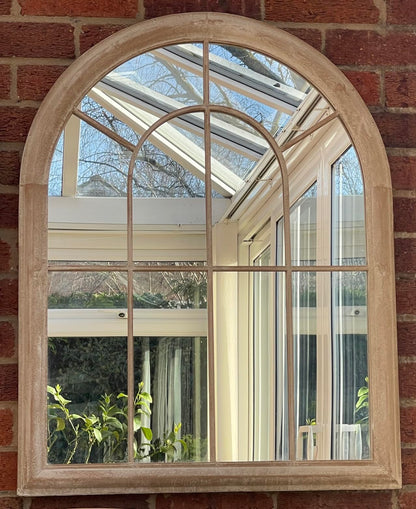 Decorative Mirror for Outdoor and Indoor Spaces 69x89 cm. Goth Style 141225