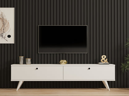 Έπιπλο Τηλεόρασης TV Βάση Σύνθεση Λευκό | 835PUQ3020