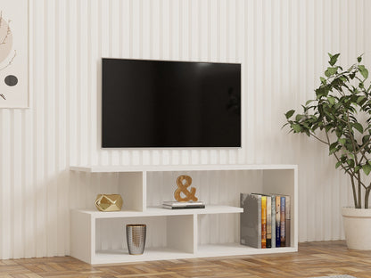 Έπιπλο Τηλεόρασης TV Βάση Σύνθεση Λευκό | 835PUQ3074