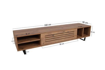 Έπιπλο Τηλεόρασης TV Βάση Σύνθεση Atlantic Pine | 835PUQ3077
