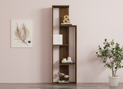 Βιβλιοθήκη 50 × 19,6 × 160 εκ. Καρυδί GR835PUQ3630