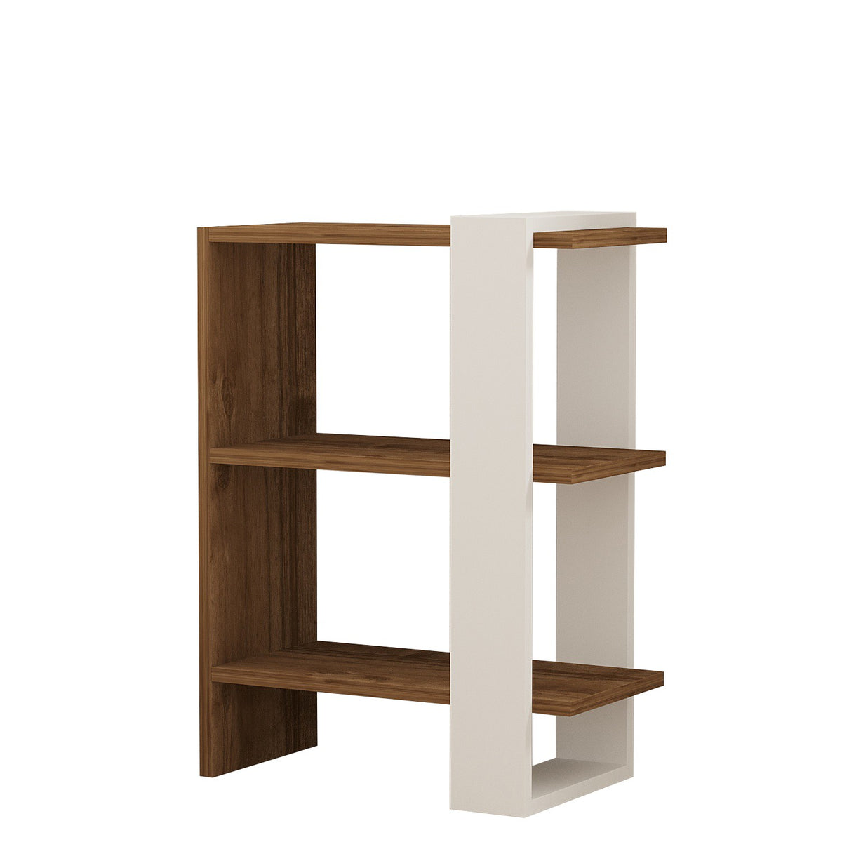 Βιβλιοθήκη 51,8 × 25 × 70 εκ. Καρυδί Λευκό GR835PUQ3635