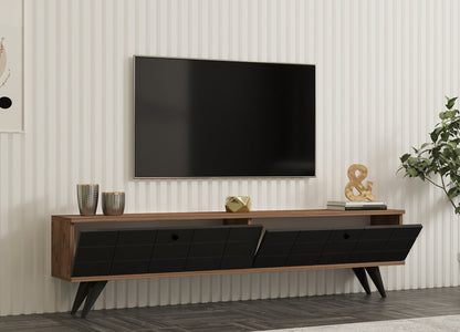 Έπιπλο Τηλεόρασης TV Βάση Σύνθεση Atlantic Pine Antracite | 835PUQ4520