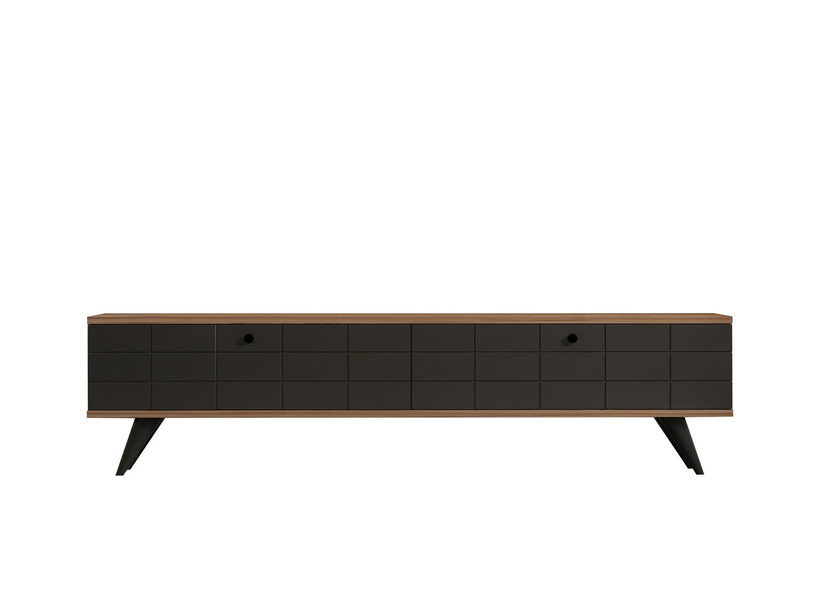 Έπιπλο Τηλεόρασης TV Βάση Σύνθεση Atlantic Pine Antracite | 835PUQ4520
