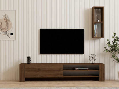 Έπιπλο Τηλεόρασης TV Βάση Σύνθεση Καρυδί | 835PUQ4530
