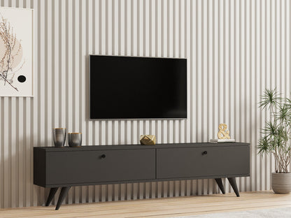 Έπιπλο Τηλεόρασης TV Βάση Σύνθεση Ανθρακί | 835PUQ4532