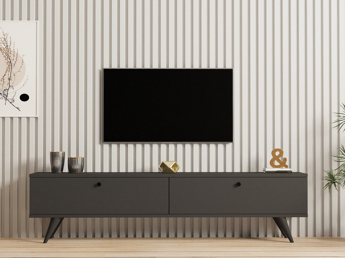 Έπιπλο Τηλεόρασης TV Βάση Σύνθεση Ανθρακί | 835PUQ4532