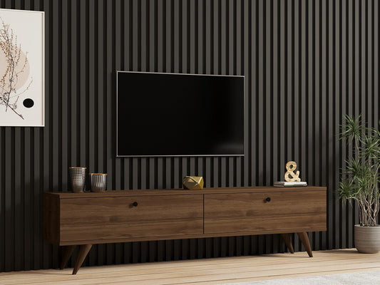 Έπιπλο Τηλεόρασης TV Βάση Σύνθεση Καρυδί | 835PUQ4533
