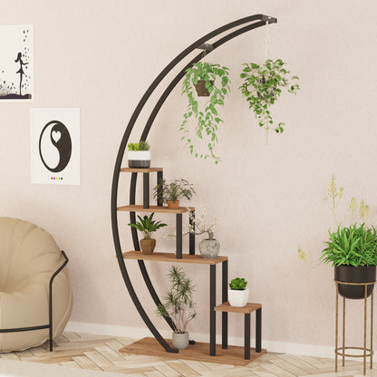 Βιβλιοθήκη 85 × 35 × 180 εκ. Atlantic Pine Μαύρο GR835PUQ5015