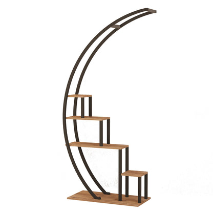 Βιβλιοθήκη 85 × 35 × 180 εκ. Atlantic Pine Μαύρο GR835PUQ5015