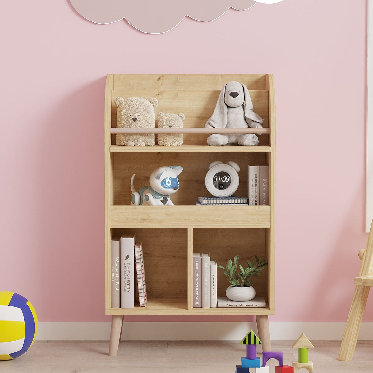Βιβλιοθήκη 60 × 30 × 102 εκ. Sapphire Δρυς GR835PUQ5320