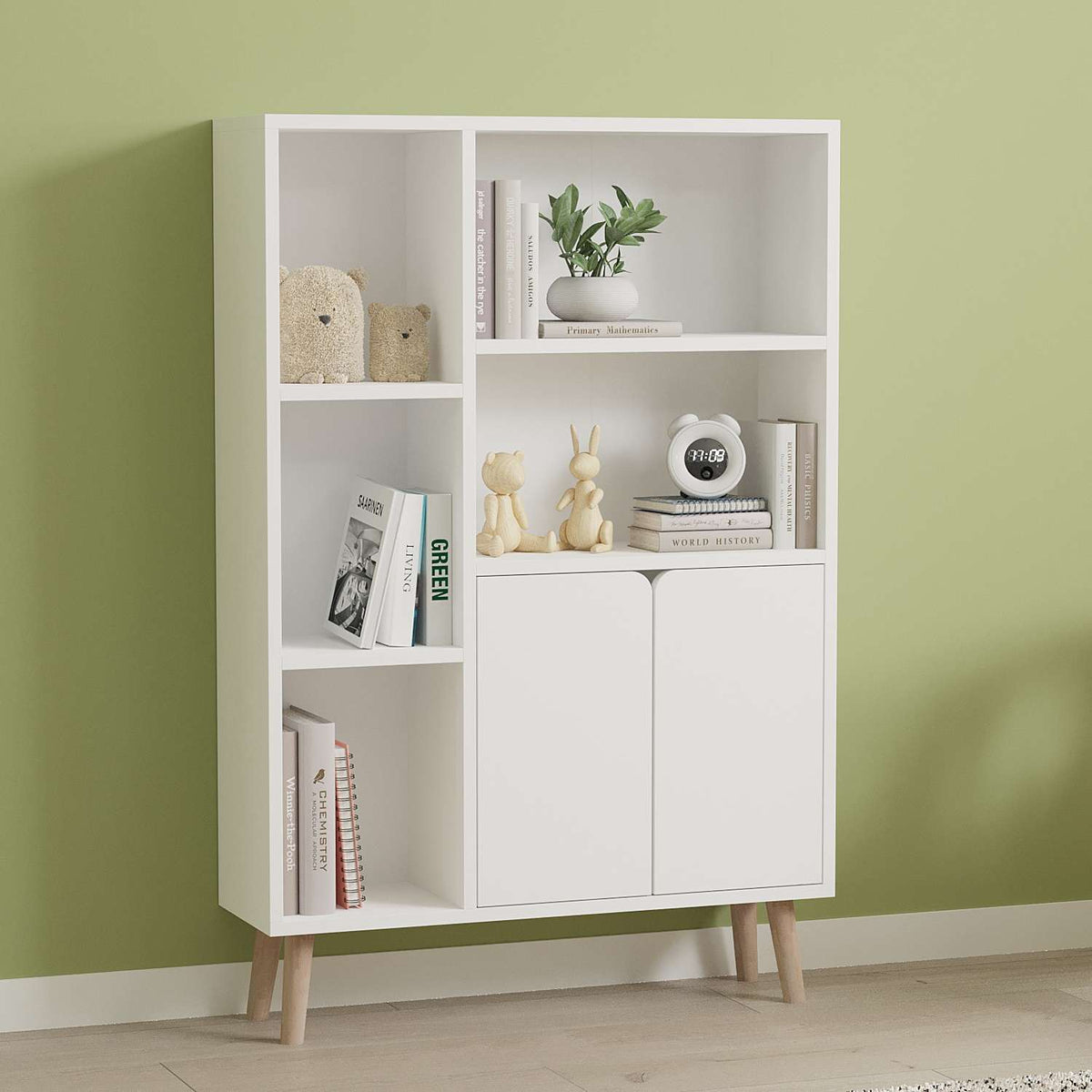 Βιβλιοθήκη 25 × 50 × 48,6 εκ. Λευκό GR835PUQ5321