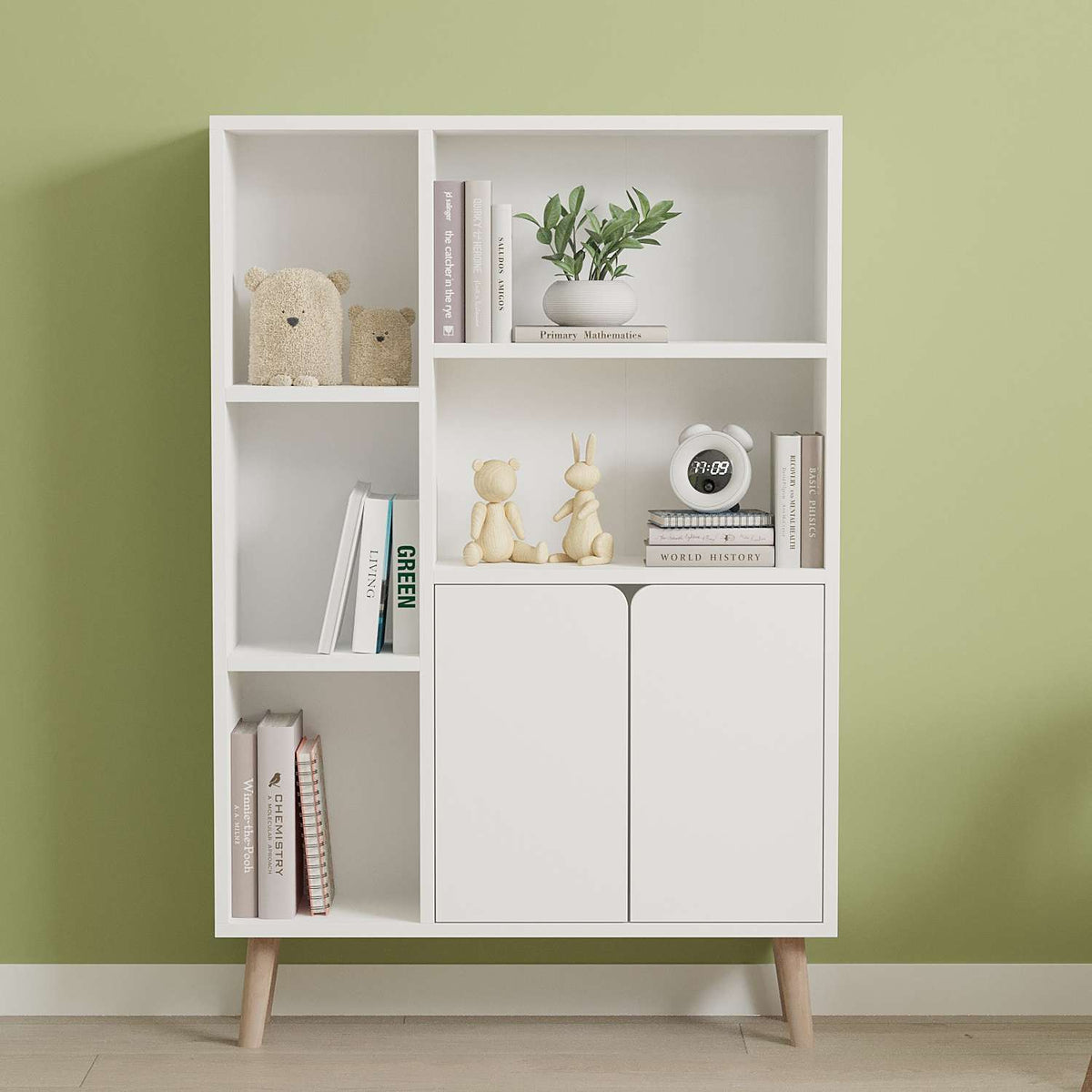 Βιβλιοθήκη 25 × 50 × 48,6 εκ. Λευκό GR835PUQ5321