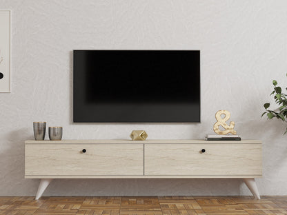 Έπιπλο Τηλεόρασης TV Βάση Σύνθεση Travertine | 835PUQ6406