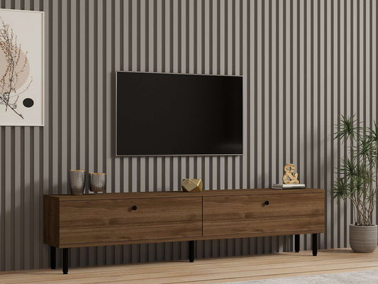 Έπιπλο Τηλεόρασης TV Βάση Σύνθεση Καρυδί | 835PUQ6411