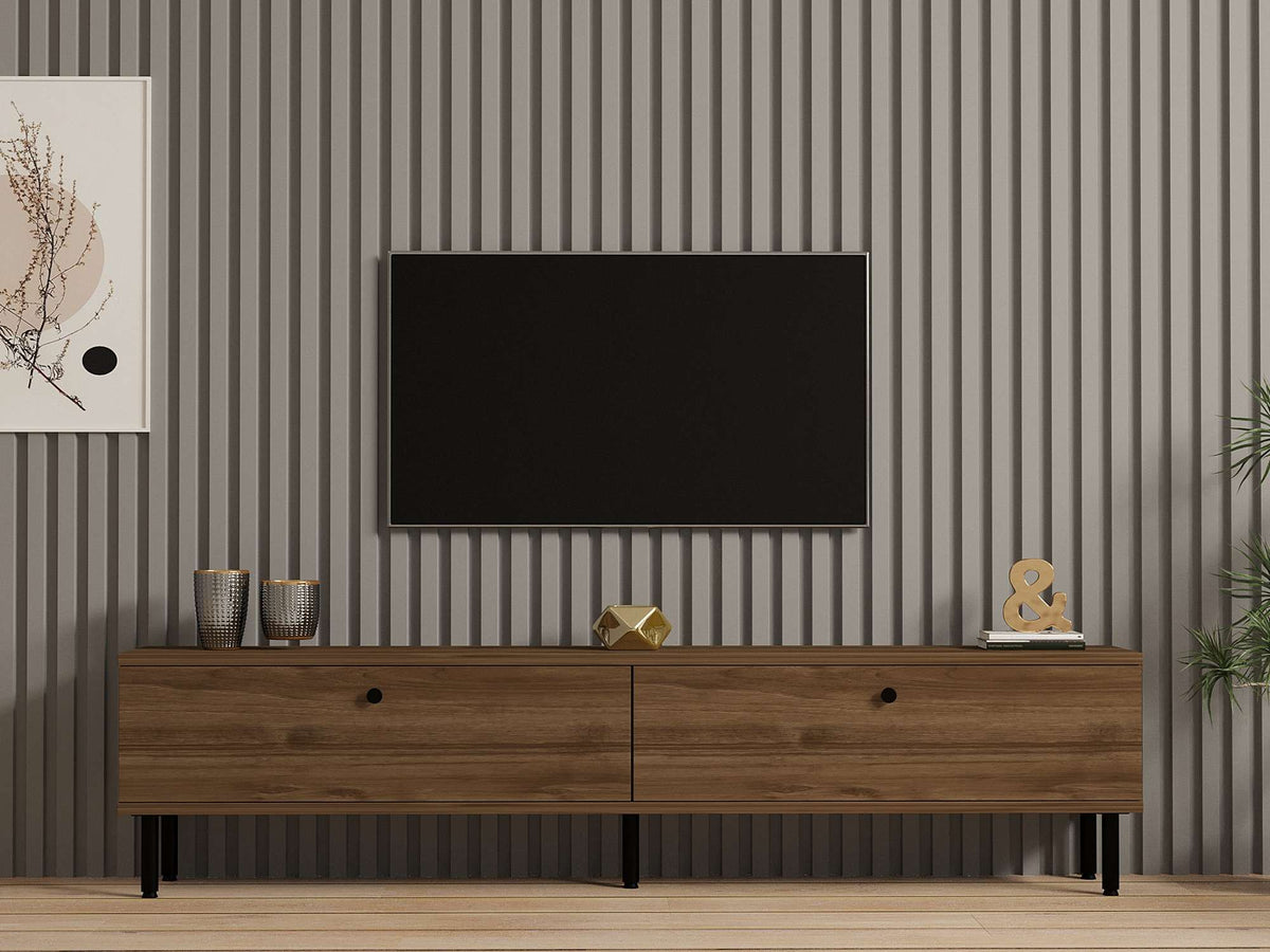 Έπιπλο Τηλεόρασης TV Βάση Σύνθεση Καρυδί | 835PUQ6411