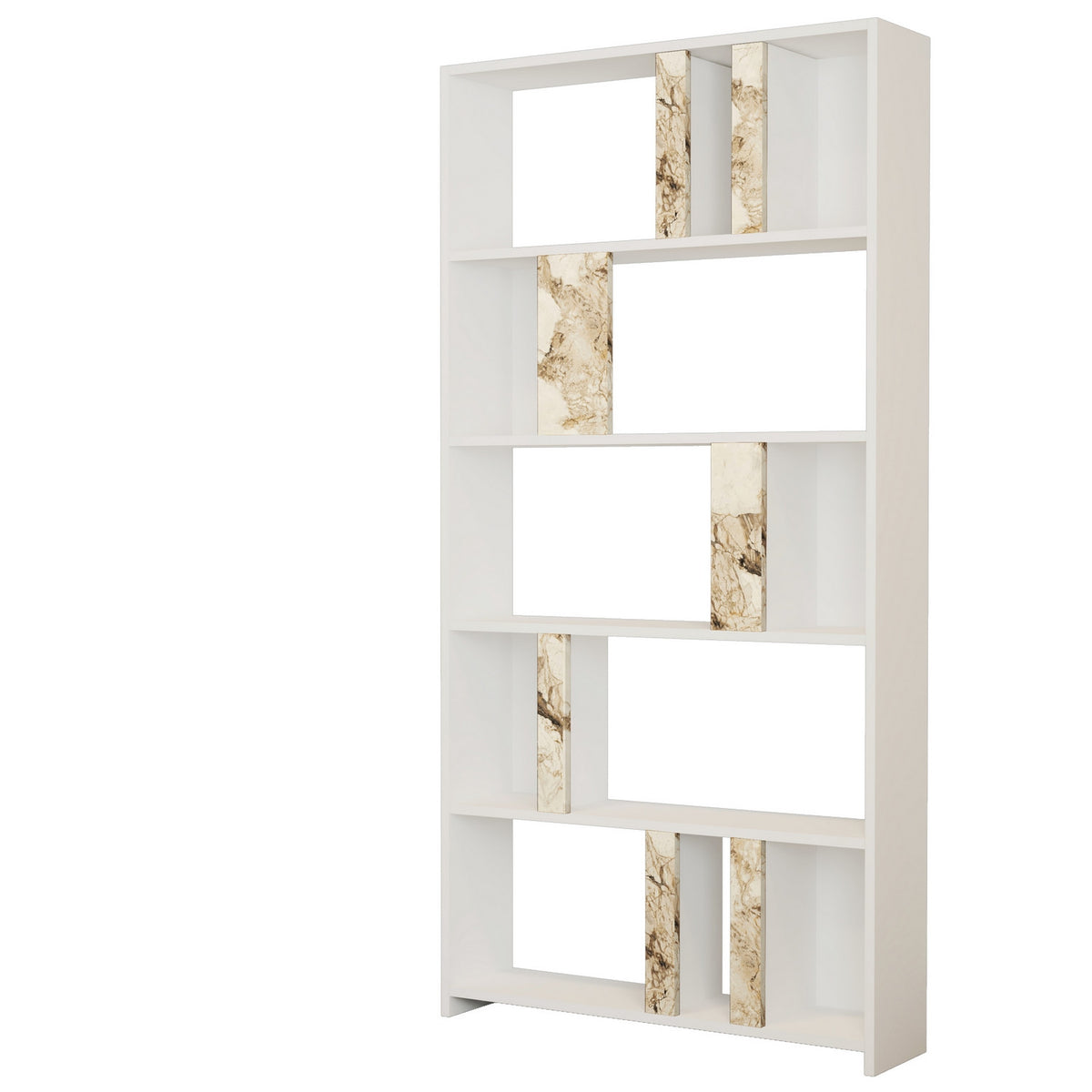 Βιβλιοθήκη 90 × 20 × 180 εκ. Λευκό GR845HCT3638