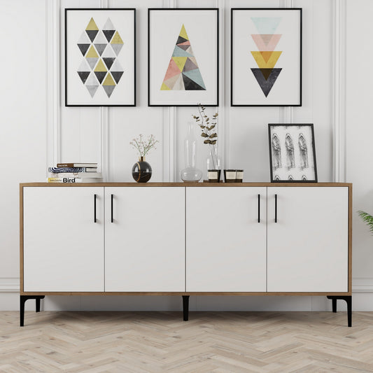Μπουφές Καρυδί
Λευκό 180x35x78cm | 845HCT5302